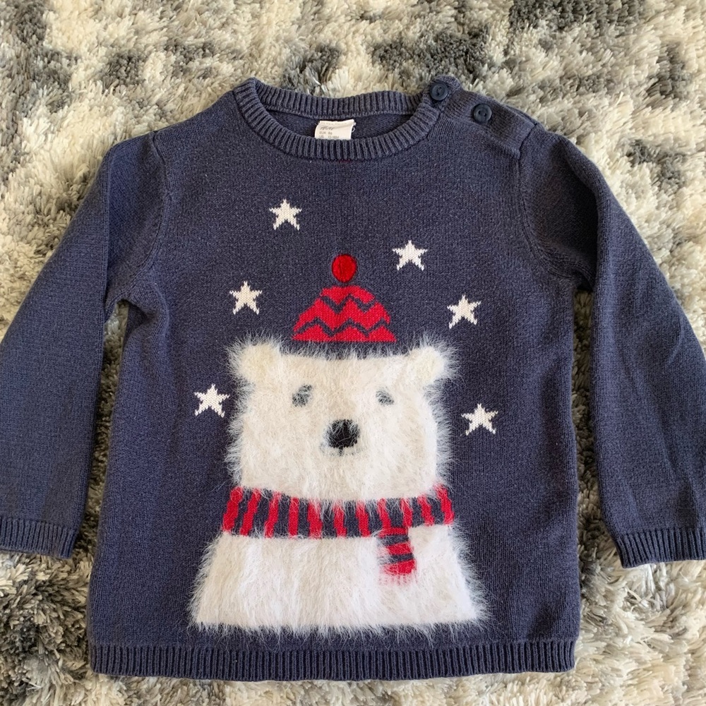 H&M baby sweater 100% cotton size 12-18 months